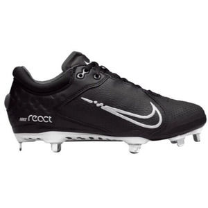 Nike Women's Hyperdiamond 4 Elite Softball Cleats Black Size 9 CZ5917-005